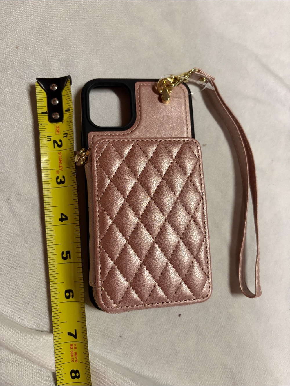 Preppy Rose Gold Phone Case - Picture 7 of 8